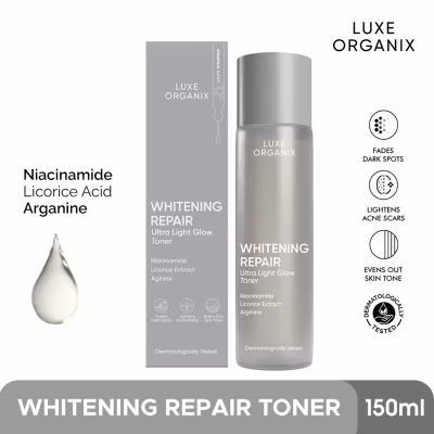 LUXE ORGANIX - Luxe Organix Whitening Repair Ultralight Glow Toner 150ml image